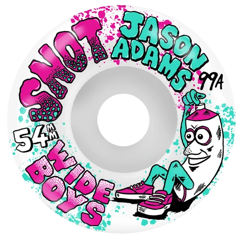 snot whl adams wideboys white 54mm