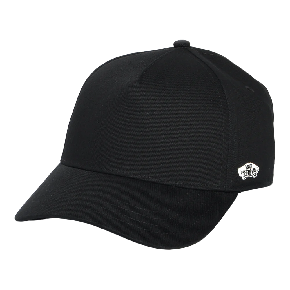 vans cap data system black strapback