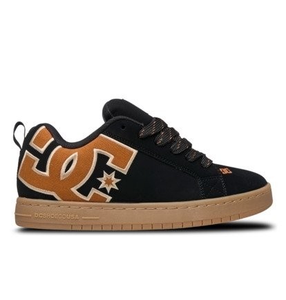 dc shoes court graffik black/ brown/ gum
