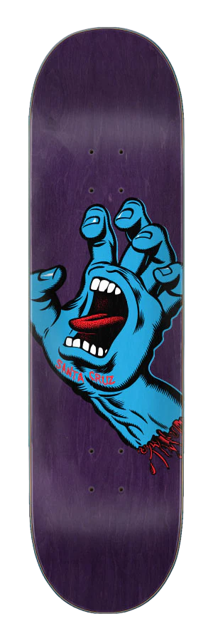 santa cruz dck screaming hand purple 8´375