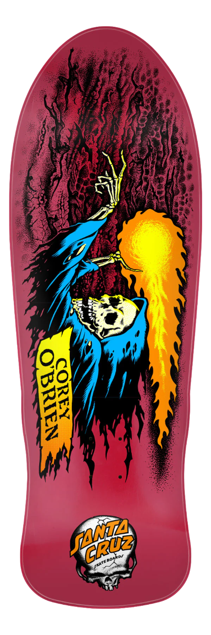 santa cruz dck corey o´brien reaper red 9´85