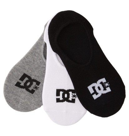 dc shoes liner 3 pk assorted 