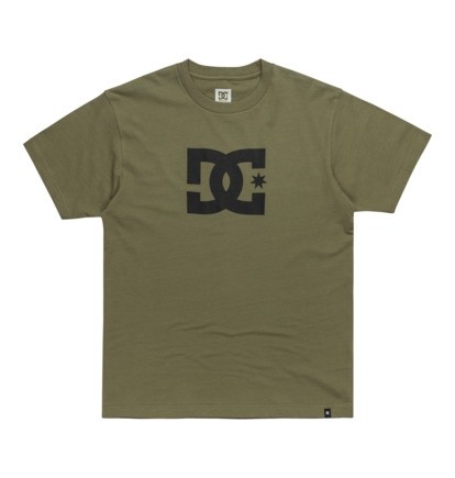 dc shoes ts star deep lichen green