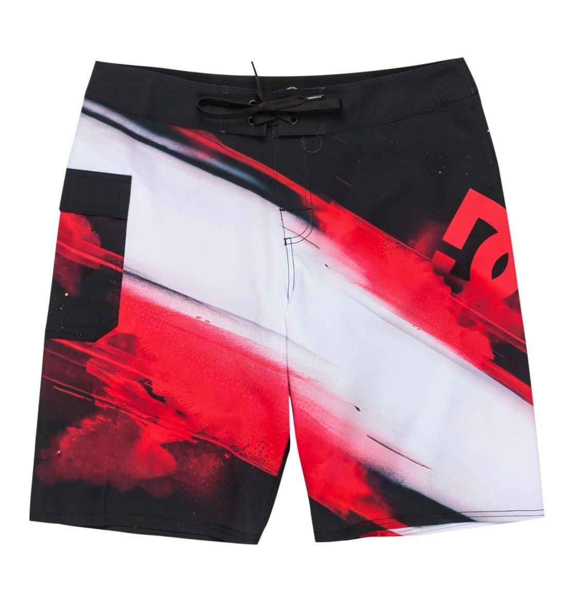 dc shoes bs burn out 21" racing red 
