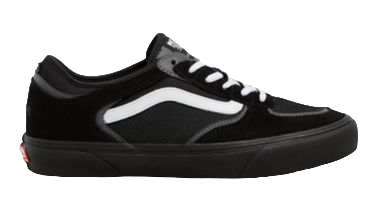 vans skate rowley black/ white/ black