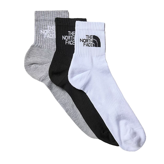 north face sportcush quarter 3 pk multi