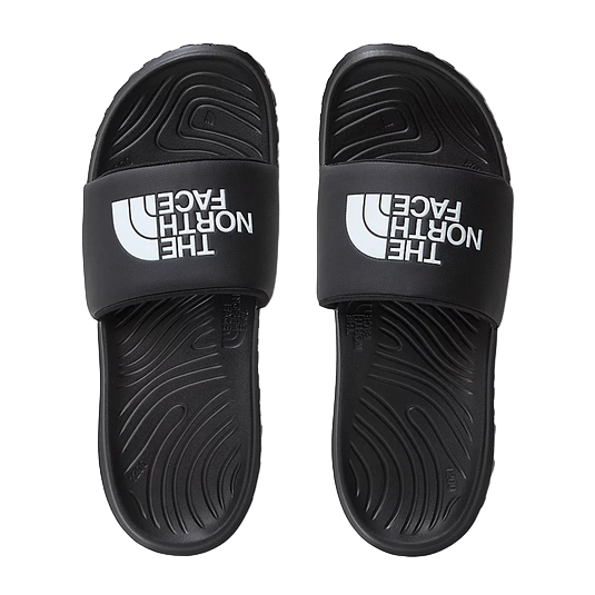 north face never stop cush slide black 