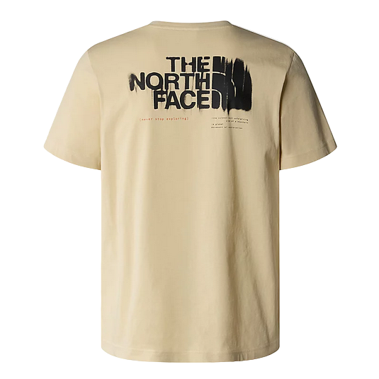 north face ts graphic gravel