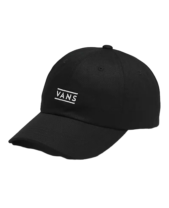 vans cap halfbox curved black jockey