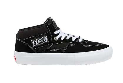 vans skate half cab black/ white