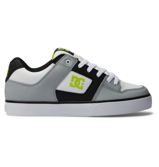dc shoes pure white/ lime 