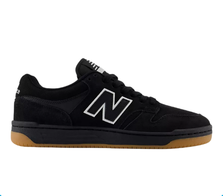 new balance #480 black/ sea salt