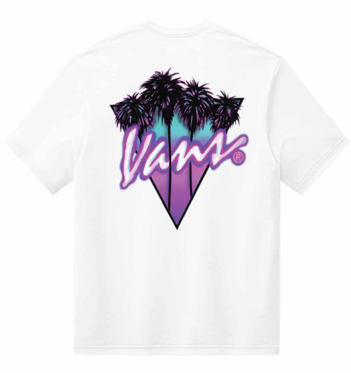 vans ts palm drive white