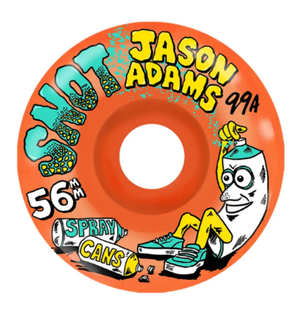 snot whl adams spray cans orange 56mm