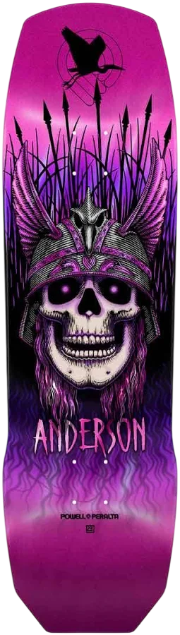 powell dck anderson heron skull pink foil 9´13