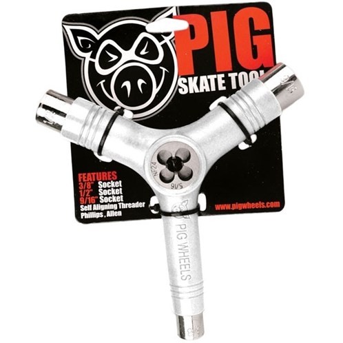 pig sk8 tool rethreader white