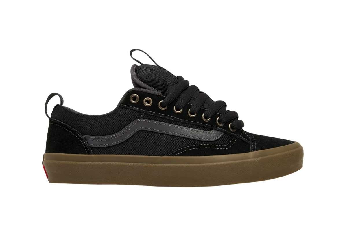 vans skate old skool 36+ black/charcoal/gum 