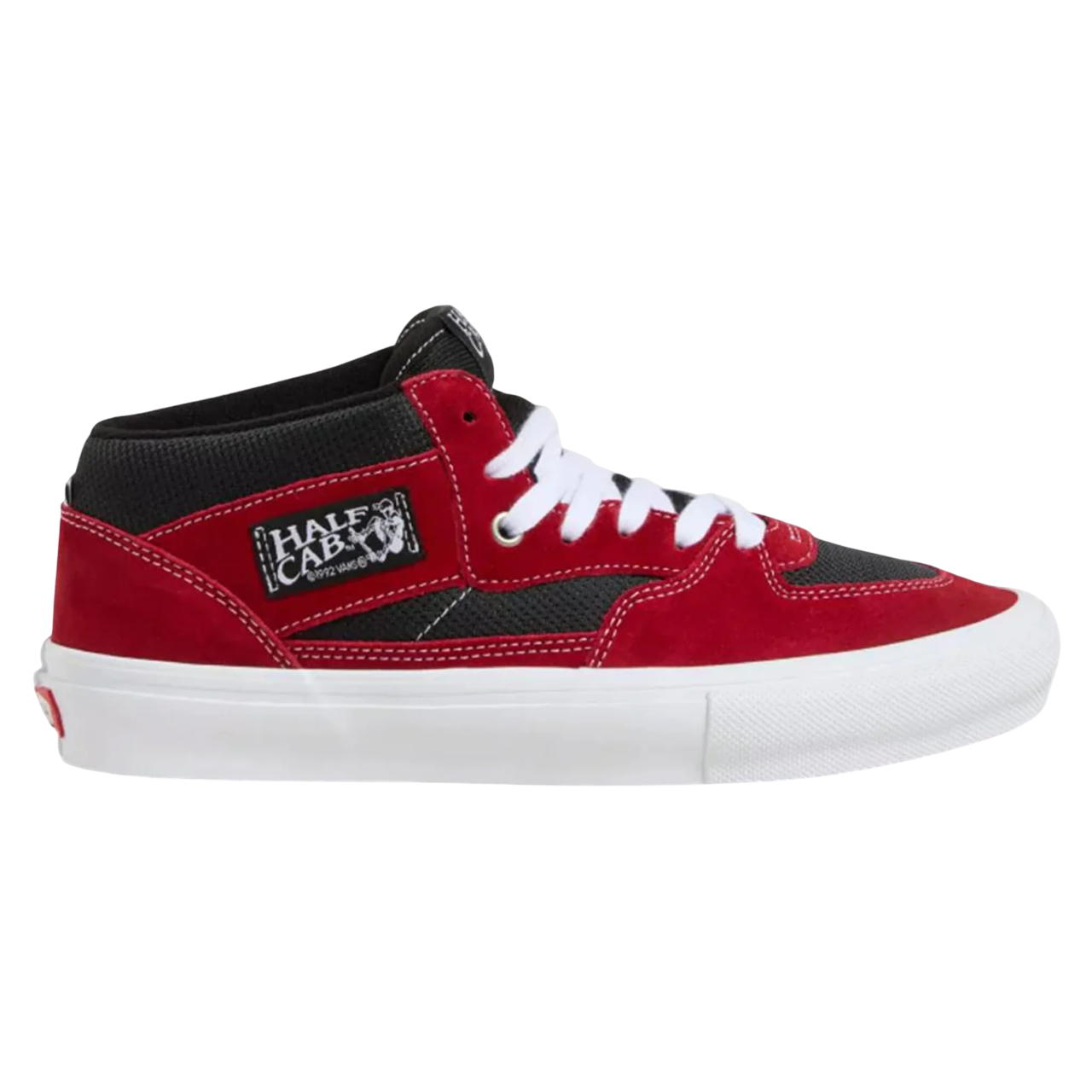 vans skate half cab sport red/ black 