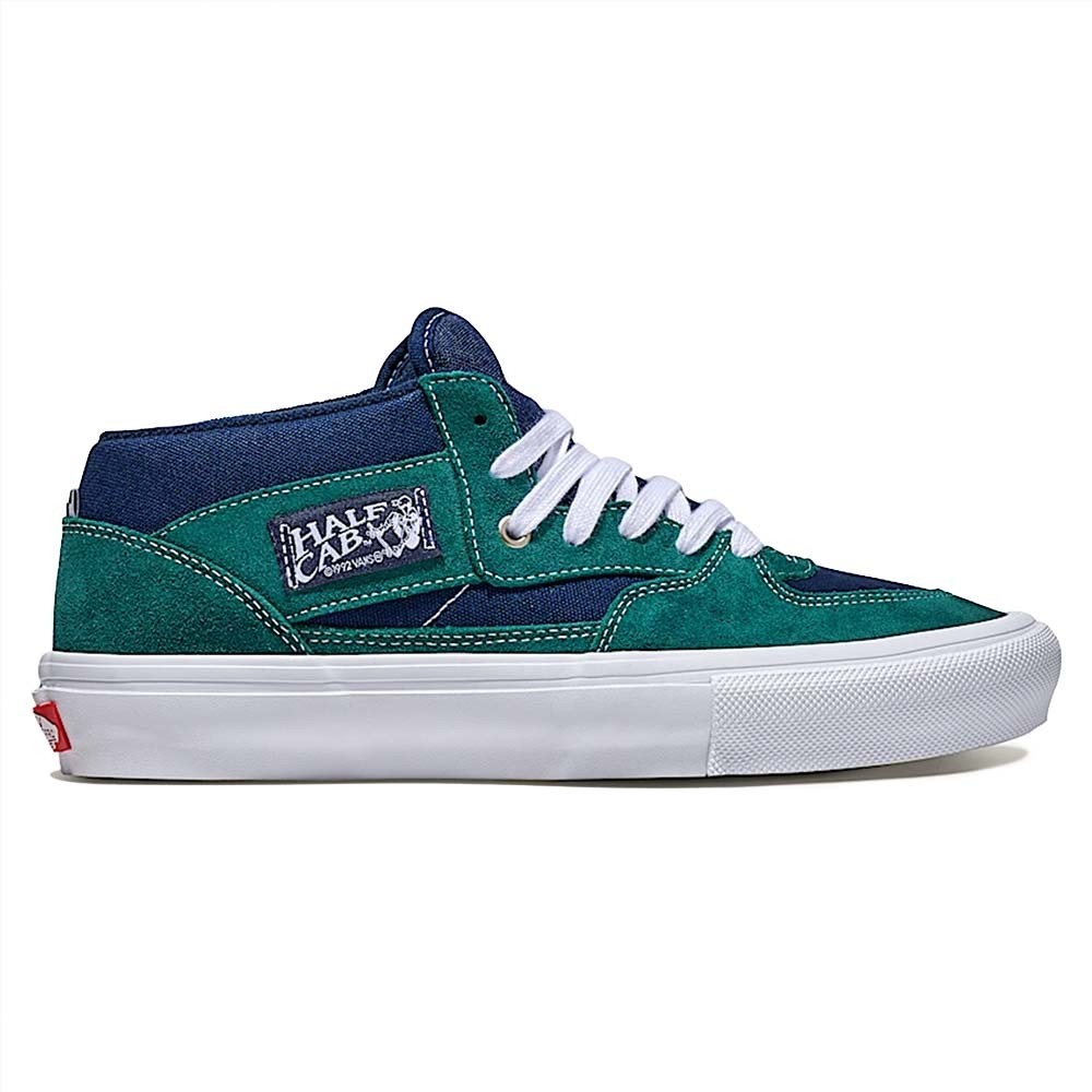 vans skate half cab tartan blue/ green