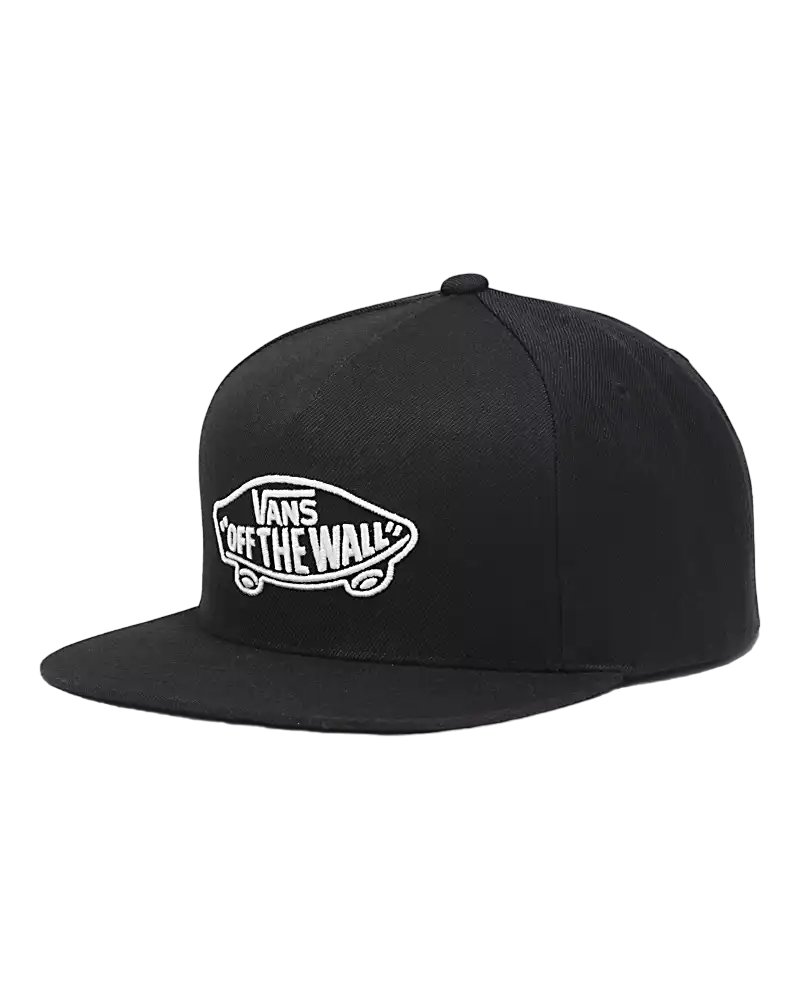 vans cap classic black snapback