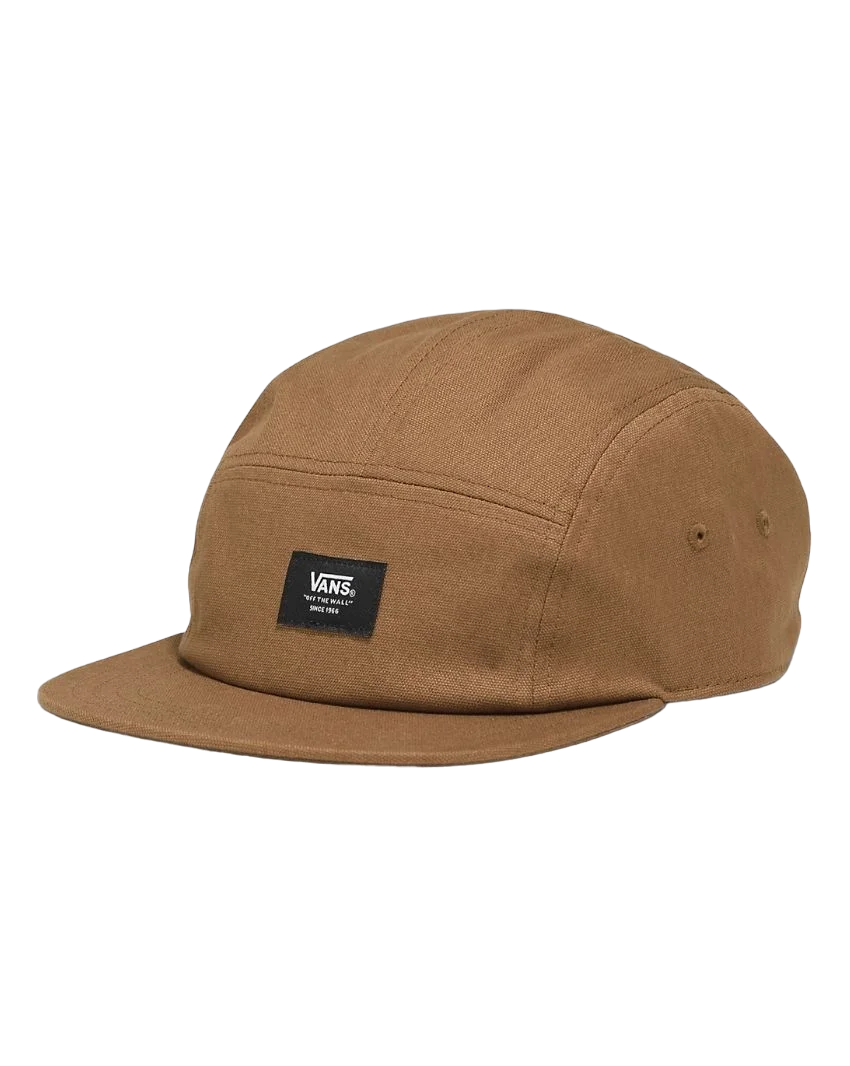 vans cap easy patch camper brown jockey 