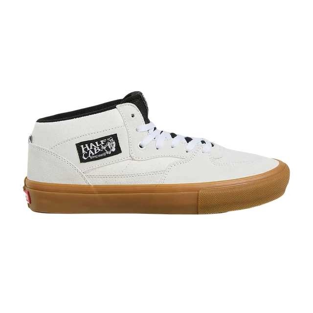 vans skate half cab antique white/ gum 