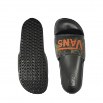 vans slide-on la costa camo black
