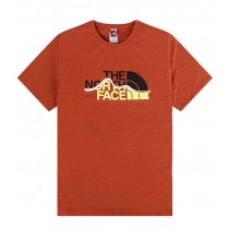 north face ts mountain line rusted bronze