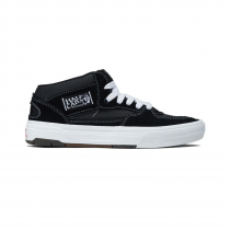 vans skate half cab wafflecup black/ white