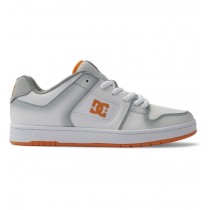 dc shoes manteca se white/ grey/ orange