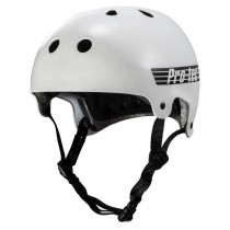 Pro-tec helmet skate old skool cert gloss white "S