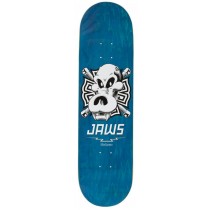 birdhouse dck jaws skull blue 8´25