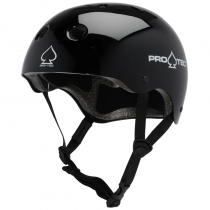 Pro-tec helmet skate classic cert gloss black "M