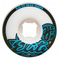 oj whl elite ez edge white 54mm