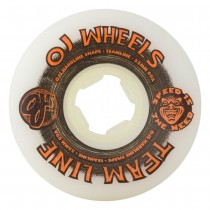 oj whl team line hardline white 55mm