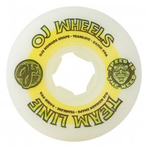 oj whl team line hardline white 54mm