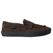 vans skate loafer suede brown/ black 