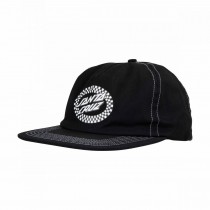 santa cruz cap collage oval dot black