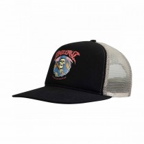 santa cruz cap out of time black/ stone grey 
