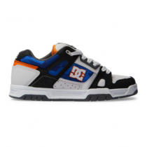 dc shoes stag white/ black/ orange 