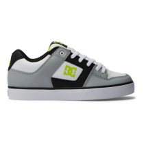 dc shoes pure white/ lime 