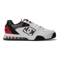 dc shoes versatile white/ black/ red 