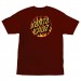 santa cruz ts thrasher flame dot burgundy