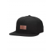 vans cap off the wall black snapback