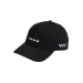 vans cap check side black strapback