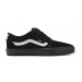 vans chukka low sidestripe black/ black 