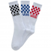 vans classic crew 3pk white check